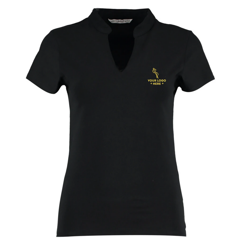 Kustom Kit Ladies V Neck Corporate Top